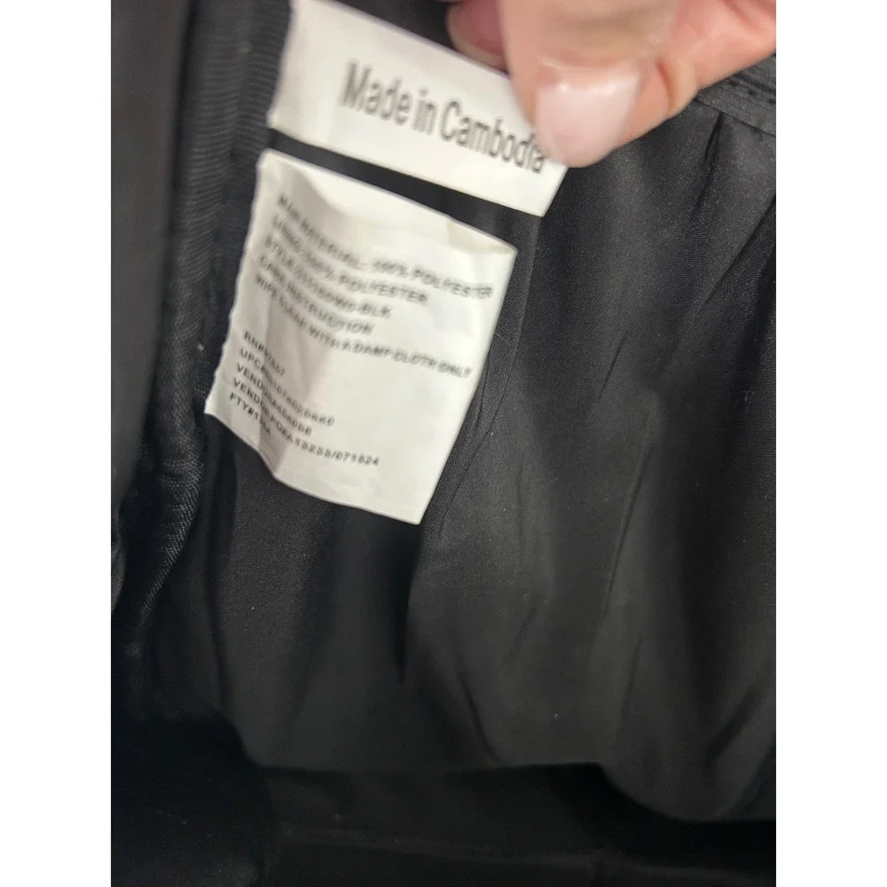 Eastsport Limited Black Polyester Backpack Multi Pocket School Bag 11160W0